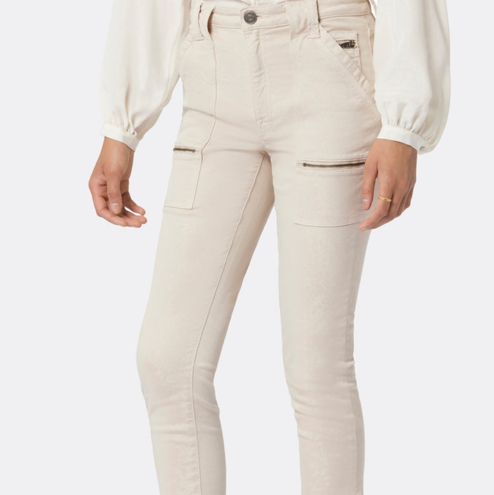 Joie High Rise Park Skinny Peyote Tan Denim Jeans Size 2 26 org msrp 195.00